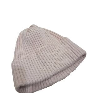 H&M Kids Cozy Pink Ribbed Beanie